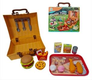 Opakowanie Koszyk piknikowy z produktami spożywczymi