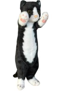 Opakowanie Kot stojący czarno-biały 25cm