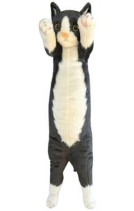 Opakowanie Kot stojący czarno-biały 55cm