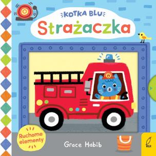 Okładka książki Kotka Blu. Strażaczka