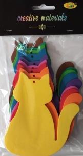 Opakowanie Koty z pianki 9x11cm 9szt