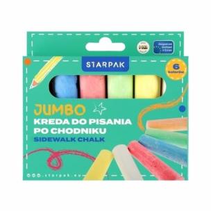 Kreda chodnikowa Jumbo 6szt. Wydawca: Starpak. Multiszop.pl Opakowanie Kreda chodnikowa Jumbo 6szt