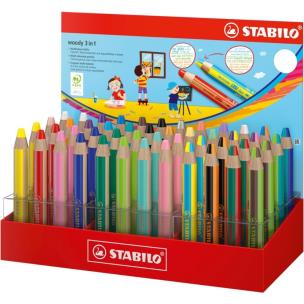 Opakowanie Kredka Woody 3w1 (48szt) STABILO