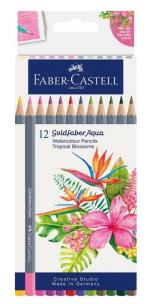 Opakowanie Kredki akwarelowe GoldfaberAqua 12kol FABER CASTEL