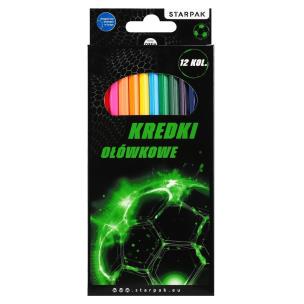 Opakowanie Kredki ołówkowe Football 12kol