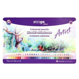 Opakowanie Kredki ołówkowe okrągłe Artist 36 kolorów