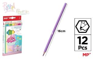 Opakowanie Kredki ołówkowe pastelowe 12 kolorów