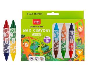 Kredki świecowe 16 kolorów EASY. Wydawca: Easy Stationery. Multiszop.pl Opakowanie Kredki świecowe 16 kolorów EASY