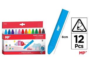 Opakowanie Kredki woskowe trójkątne 12 kolorów