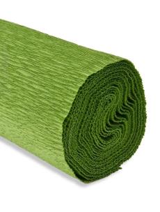 Krepina 50x250cm 180g oliwkowa. Wydawca: Alfa Pastello. Multiszop.pl Opakowanie Krepina 50x250cm 180g oliwkowa