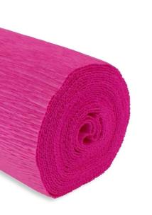 Krepina 50x250cm 180g różowa fuksja. Wydawca: Alfa Pastello. Multiszop.pl Opakowanie Krepina 50x250cm 180g różowa fuksja