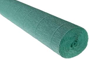 Krepina 50x250cm 180g turkusowa. Wydawca: Alfa Pastello. Multiszop.pl Opakowanie Krepina 50x250cm 180g turkusowa