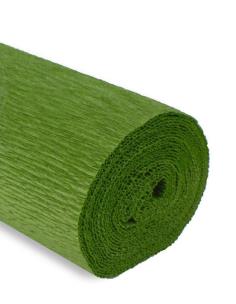 Krepina 50x250cm 180g zielona zgniła. Wydawca: Alfa Pastello. Multiszop.pl Opakowanie Krepina 50x250cm 180g zielona zgniła