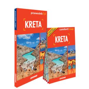Kreta light przewodnik + mapa. Autor: Jabłoński Piotr. Multiszop.pl Okładka książki Kreta light przewodnik + mapa