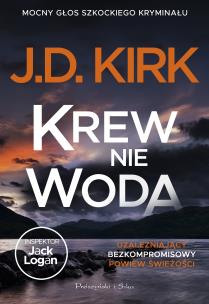 Okładka książki Krew nie woda. Duże litery