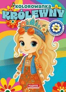Okładka książki Królewny. Kolorowanka z naklejkami