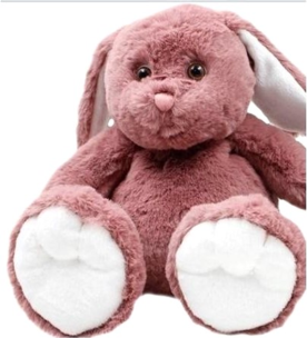 Opakowanie Królik Bella malinowy 27cm MOLLI TOYS