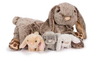 Opakowanie Królik mama z 3 młodymi królikami