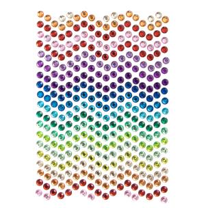Opakowanie Kryształki samoprzylepne Rainbow dust 337szt