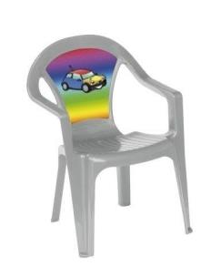 Krzesełko plastikowe pastel szary. Wydawca: 3toysm. Multiszop.pl Opakowanie Krzesełko plastikowe pastel szary