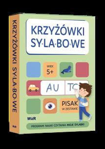 Okładka książki Krzyżówki sylabowe