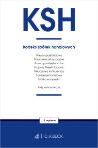 KSH. Kodeks spółek handlowych oraz ustawy towarzyszące. Autor: Opracowanie zbiorowe. Multiszop.pl Okładka książki KSH. Kodeks spółek handlowych oraz ustawy towarzyszące