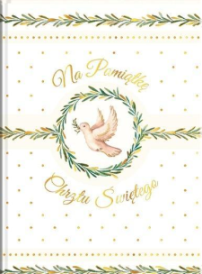 Opakowanie Książeczka A5 Pamiątka Chrztu. Gołąb