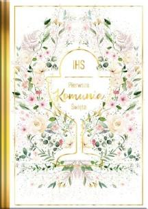 Opakowanie Książeczka A5 Pamiątka Komunijna. Kielich