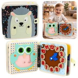 Opakowanie Książeczka edukacyjna sensoryczna jeżyk