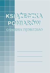 Opakowanie Książeczka pomiarów ciśnienia tętniczego M-910-5
