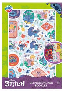 Książeczka z brokatowymi naklejkami Disney Stitch. Wydawca: Grafix. Multiszop.pl Opakowanie Książeczka z brokatowymi naklejkami Disney Stitch
