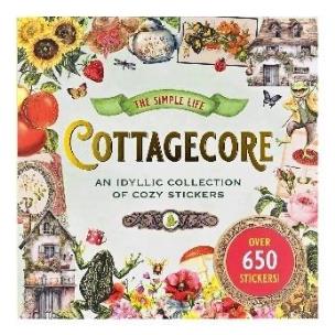 Opakowanie Książka z naklejkami 650szt - Cottagecore