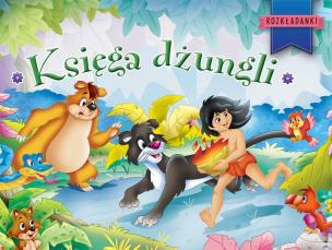 Okładka książki Księga dżungli. Rozkładanki