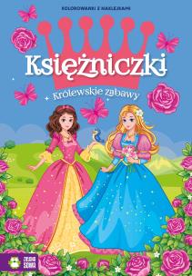 Okładka książki Księżniczki. Królewskie zabawy - uszkodzone