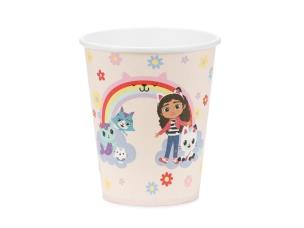 Kubeczki Koci Domek Gabi 250ml 6szt. Wydawca: PartyDeco. Multiszop.pl Opakowanie Kubeczki Koci Domek Gabi 250ml 6szt