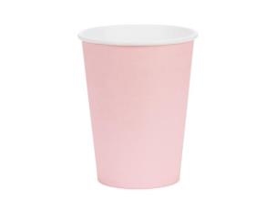 Opakowanie Kubeczki papierowe jasny różowy 250ml 6szt
