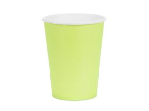 Opakowanie Kubeczki papierowe jasny zielony 250ml 6szt