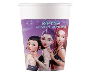 Opakowanie Kubeczki papierowe K-pop Demon Hunters 200ml 8szt