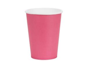 Opakowanie Kubeczki papierowe różowy 250ml 6szt