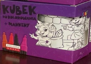 Opakowanie Kubek do malowania z markerami panimuu
