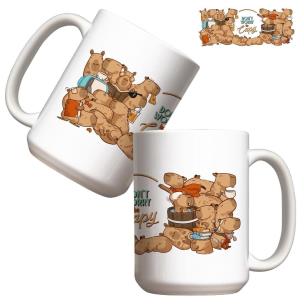 Opakowanie Kubek - Don`t worry be Capy 440ml