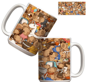 Opakowanie Kubek - Kapibara lifestyle 440ml