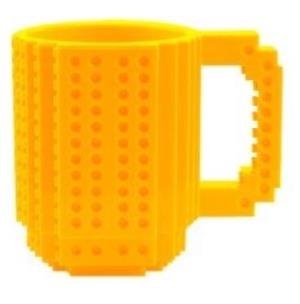 Opakowanie Kubek klockowy Neon pomarańczowy