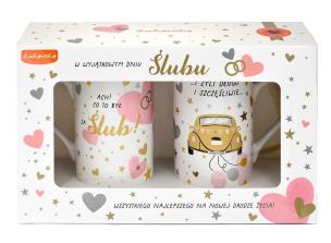 Opakowanie Kubek komplet Ślub