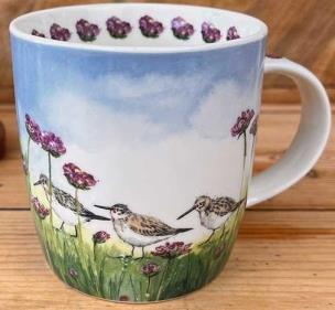 Opakowanie Kubek M88 Ptak biegus i kwiaty