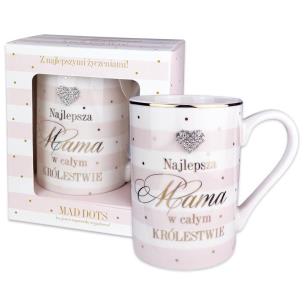 Opakowanie Kubek Mad Dots - Najlepsza Mama