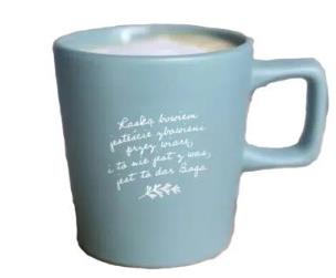 Opakowanie Kubek matowy - Łaską bowiem