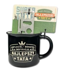 Opakowanie Kubek + multitool - Najlepszy Tata