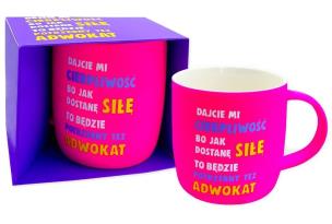 Opakowanie Kubek neonowy Cierpliwość