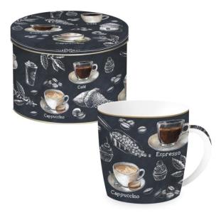 Opakowanie Kubek porcelanowy w ozdobnej puszce 350ml